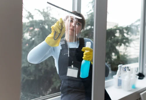 Nettoyage de vitres intérieures et extérieures à Perrex